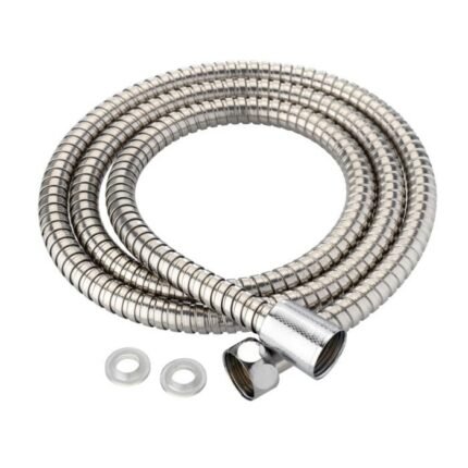 2m Stainless Steel Flexible Shower Head Bathroom Hose Pipe